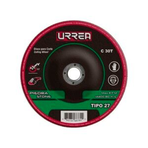 Disco abrasivo tipo 27 para piedra 7" x 1/8" Urrea ASCS07