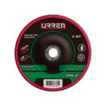 Disco abrasivo tipo 27 para piedra 9" x 1/8" Urrea ASCS09
