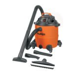 Aspiradora de sólidos y líquidos, 16 gal, plástica, TRUPER