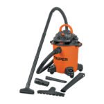 Aspiradora sólidos y líquidos, 5 gal, soplador desmontable