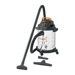 Aspiradora de sólidos y líquidos, 5 gal, acero inox, TRUPER
