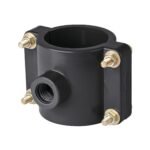 Abrazadera para toma domiciliaria PP 2-1/2' x 1/2', FOSET