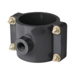 Abrazadera para toma domiciliaria PP 3' x 1/2', FOSET