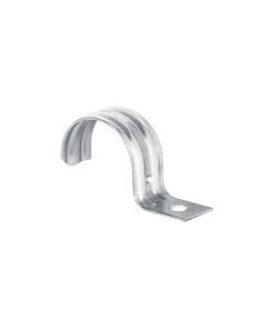 Bolsa c/5 abrazaderas Volteck tipo uña 1-1/4" - Tecnología de fijación semi-abierta para tubo pared delgada que combina accesibilidad con sujeción confiable (Clave 46040)