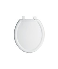 Asiento Redondo Ligero con Tapa para WC, Blanco, Comodidad y Calidad para el Hogar, clave 49902 - FOSET BASIC