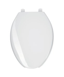 Asiento Alargado con Tapa para WC Abierto, Blanco, Ideal para Uso Diario, clave 49905 - FOSET