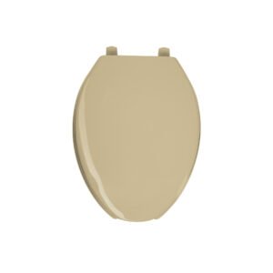 Asiento alargado para WC, abierto, beige, AQUA