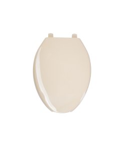 Asiento Alargado con Tapa para WC Abierto, Hueso, Diseño Moderno y Duradero, clave 49906 - FOSET