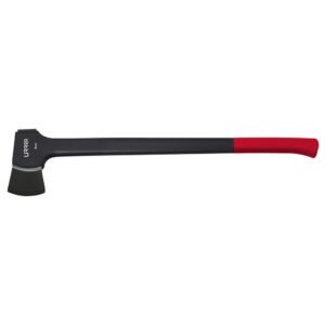 Hacha taladora de cabeza forjada en acero con mango de fibra de vidrio anti-impacto 28" Urrea AX28