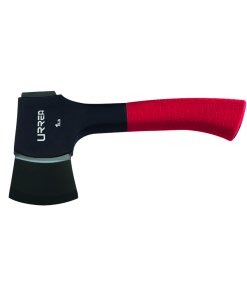 Hacha taladora de cabeza forjada en acero con mango de fibra de vidrio anti-impacto 9" Urrea AX9