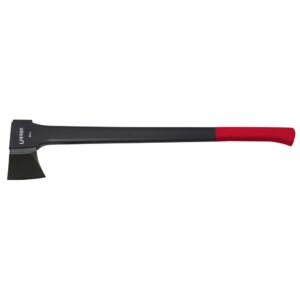 Hacha rajadora de cabeza tipo yunque con mango de fibra de vidrio anti-impacto 28" Urrea AXS28