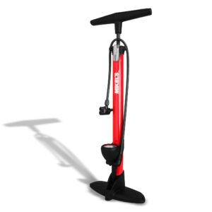 Bomba de aire con manómetro reforzada (170 PSI) MIKELS BA-DA