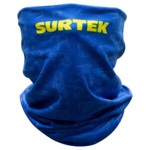 Bandana de poliéster para cuello color azul Surtek BANCU