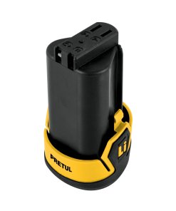 Batería Ion Litio, 12V, para Taladro TALI-12PC, Alta Precisión y Potencia para Conexiones, Clave 21012, PRETUL