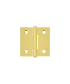 Bisagra Cuadrada 2', Latonado, Cabeza Plana, Funcionalidad y Estilo Compacto, Marca Hermex, Clave 43235