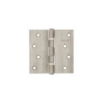 Bisagra cuadrada 4', acero inox, cabeza plana, HERMEX