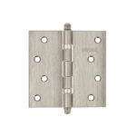 Bisagra cuadrada 4', acero inox, cabeza redonda, HERMEX