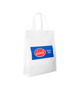 Paquete de bolsas ecológicas reutilizables 40 x 50 x 14 cm, 50 piezas Lock BE40L