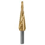 Broca escalonada titanio 13 escalones 1/8' a 1/2', EXPERT