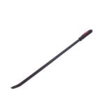 Barra de palanca punta curva con mango bimaterial y casquillo de impacto 36", 5/8" Urrea BLC36