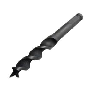 Broca para madera de acero al carbono tipo gusano 1" zanco de 1/2" Urrea BMG1
