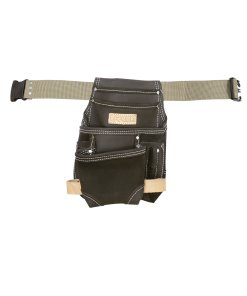 Portaherramientas de piel con cinturón, 10 bolsillos Urrea BN138