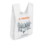 Bolsa plástica biodegradable de 20 x 40 cm, bolsa ecológica para diversos usos, biodegradable, Truper clave 61128.