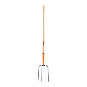 Bieldo para paja, 4 dientes, mango largo 48', TRUPER