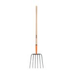 Bieldo para paja, 6 dientes, mango largo 48', TRUPER