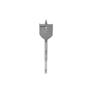 Broca plana de manita de 1-1/2' para madera, opción robusta para perforaciones en madera, PRETUL, clave 28107.