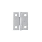 Bisagra rectangular 1-1/2 x 1-3/16', acero natural, HERMEX
