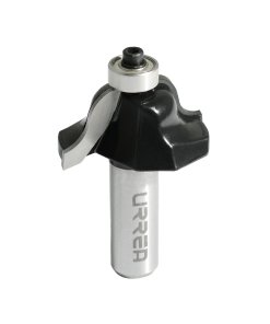 Broca para router de acero romana con balero 1-3/8" zanco de 1/4" Urrea BR1414