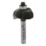 Broca para router de acero bocel cuarto con balero 1-1/8" zanco de 1/4" Urrea BR1422