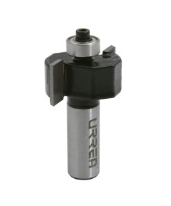 Broca para router de acero rebajadora con balero 1-1/4" zanco de 1/4" Urrea BR1426
