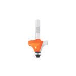 Broca para router, redondeado con moldura, 1-1/4' con balero
