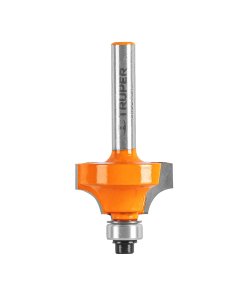 Broca para Router, Redondeado con Moldura, 1' con Balero – Calidad y precisión en cortes redondeados, Clave 11472 – Truper