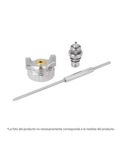 Juego de Boquilla, Aguja y Tobera Truper para PIPI-420 - Tecnología de Aspersión Controlada para Acabados Decorativos que Permite Regular con Precisión la Cantidad y Patrón de Material Aplicado (Clave 103895)