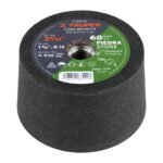 Copa Desbaste TRUPER 3-5/32" Grano 60 - Eje M14 para preparación de superficies antes del pulido (Clave 13784)