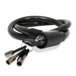 Cable candado flexible con llaves (90 cms) MIKELS C-1690