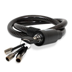 Cable candado flexible con llaves (90 cms) MIKELS C-1690