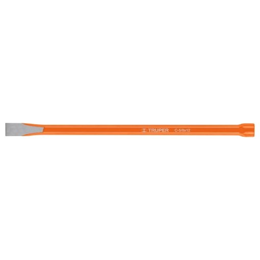 Cincel TRUPER CorteFrío 5/8x12" - ACERO TEMPLADO SUPERIOR - Tamaño Grande - Alta Durabilidad - Trabajo Continuo - Clave 12136