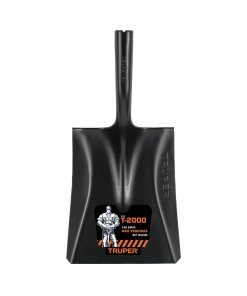 Pala cuadrada Truper T-2000 cabeza sola - Tecnología de reemplazo modular para mantenimiento preventivo que optimiza la inversión alargando la vida útil del equipo (Clave 19687)