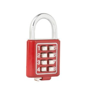 Candado de combinación, rojo, 35 mm Lock C27R35