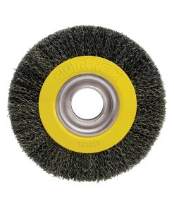 Carda copa ondulada alambre delgado para esmeril 6" x 3/4" con adaptadores Surtek C541