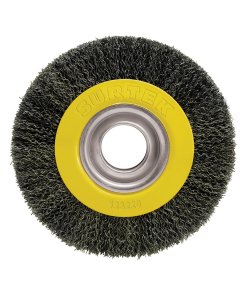 Carda circular ondulada alambre delgado 4" x 0.30 mm multi eje Surtek C591