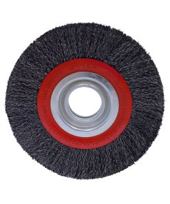 Carda circular ondulada alambre grueso para esmeril 6" x 0.35 mm multi eje Urrea C833