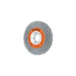 Carda alambre ondulado 6' x 3/4' para esmeril, TRUPER