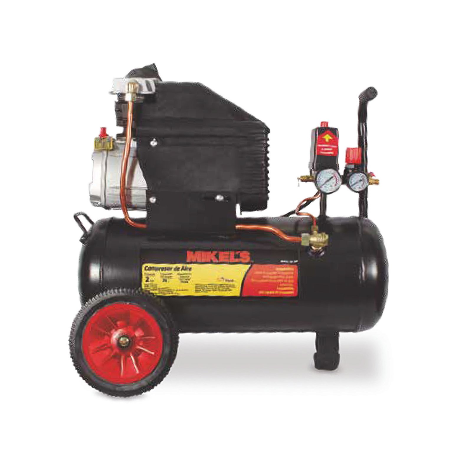 Compresor de aire 2 HP (24 lts) MIKELS CA-2HP