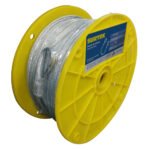 Cable de acero con guardacabo 1/4" x 76 m construcción de 7 x 7 Surtek CA118