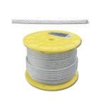 Cable de acero con guardacabo 3/32" x 76 m construcción de 7 x 19 Surtek CA213